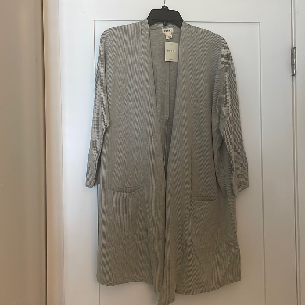 Donni ribbed cardigan NWT